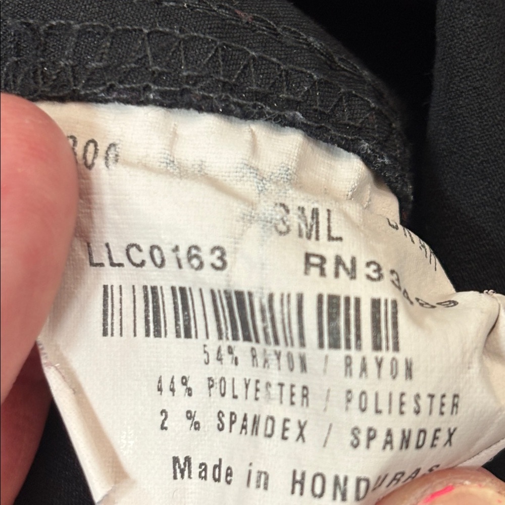 Urbane Black scrub pants - Picture 3 of 9